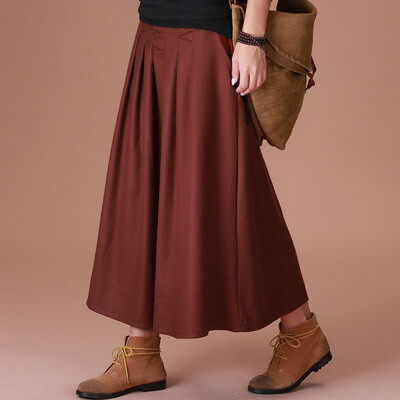 City plus CITYPLUS 2017 autumn and winter new women's art high waist A word pleated long skirt wild hair half skirt CWQZ179259 flower gray M
City plus CITYPLUS 2017 autumn and winter new women's art high waist A word pleated long skirt wild hair half skirt CWQZ179259 flower gray M