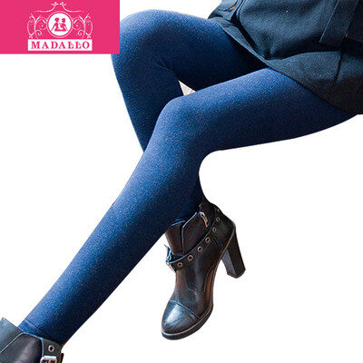 Madallo pants socks plus velvet thick leggings pants female autumn and winter wear warm pants
Madallo pants socks plus velvet thick leggings pants female autumn and winter wear warm pants