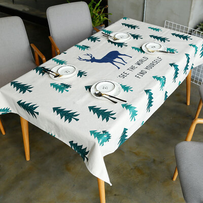 Yuan Yuan Luyexian tablecloth Nordic wind cotton linen art restaurant creative table cloth living room rectangular coffee table table cover cloth 130180cm
Yuan Yuan Luyexian tablecloth Nordic wind cotton linen art restaurant creative table cloth living room rectangular coffee table table cover cloth 130180cm