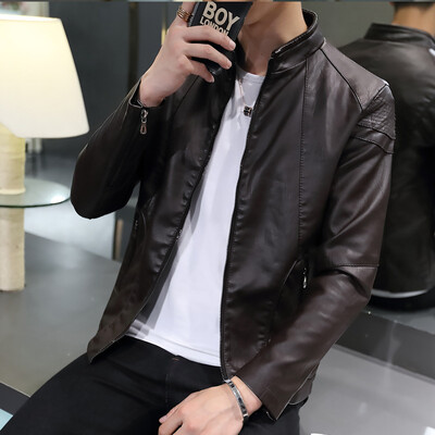Autumn men's leather jacket new leather jacket young man locomotive leisure as gift for men's
Autumn men's leather jacket new leather jacket young man locomotive leisure as gift for men's