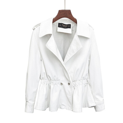 Leather short section of the spring and summer jacket 2017 Slim was thin waist powder skin motorcycle jacket
Leather short section of the spring and summer jacket 2017 Slim was thin waist powder skin motorcycle jacket