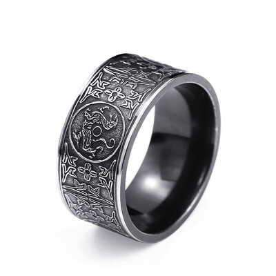 Cool Unique Animal For Man Stainless Steel Do The Old Retro Gothic Chinese Style Mans Lord of Ring Jewelry
Cool Unique Animal For Man Stainless Steel Do The Old Retro Gothic Chinese Style Mans Lord of Ring Jewelry
