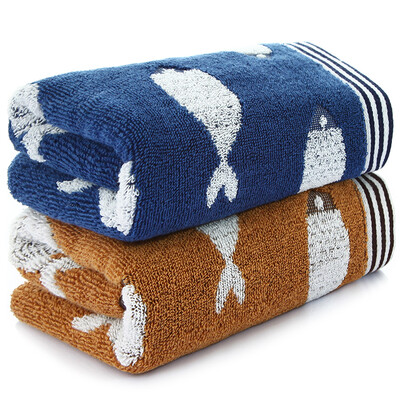 Sanli pure cotton satin jacquard fish towel 2 loaded 34 × 74cm each individually wrapped 103 g /
Sanli pure cotton satin jacquard fish towel 2 loaded 34 × 74cm each individually wrapped 103 g /