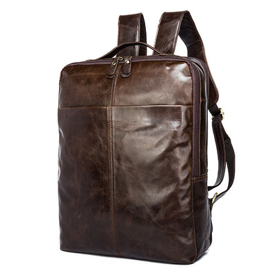 DALFR Genuine Leather Men Backpacks 18 Inch Fashion Weekend Bags Solid Cowhide Luggage Bags Mens School bag Backpacks
DALFR Genuine Leather Men Backpacks 18 Inch Fashion Weekend Bags Solid Cowhide Luggage Bags Mens School bag Backpacks