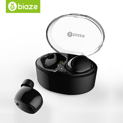 BIAZE D19 True Wireless Bluetooth Earbuds Black