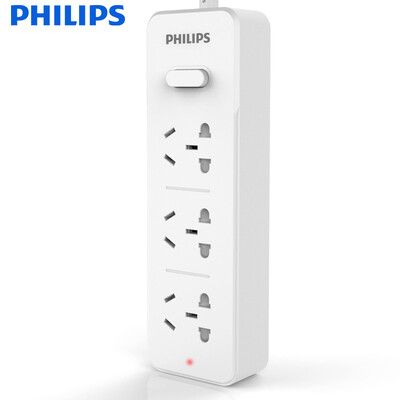 Philips (PHILIPS) the new national standard three 1.8 m socket child protection door control switch plug inserted line board / wiring board / drag board SPS3321A / 93
Philips (PHILIPS) the new national standard three 1.8 m socket child protection door control switch plug inserted line board / wiring board / drag board SPS3321A / 93
