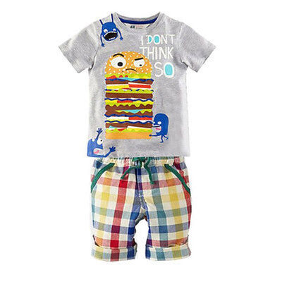 Baby Boys Kid Hamburg Print T-shirt Tops Plaid Pants Outfits Sets Sportswear
Baby Boys Kid Hamburg Print T-shirt Tops Plaid Pants Outfits Sets Sportswear