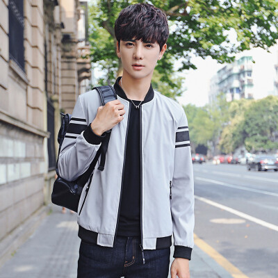 Jacket Tops Tide handsome baseball dress Slim casual jacket men's jacket autumn as gift for men
Jacket Tops Tide handsome baseball dress Slim casual jacket men's jacket autumn as gift for men