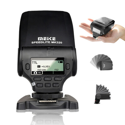 MEIKE MK-320 TTL Speedlite for FujiFilm Hot Shoe Camera X-T1 X-M1 X100s X-a1 X-e2 X100t as EF-20
MEIKE MK-320 TTL Speedlite for FujiFilm Hot Shoe Camera X-T1 X-M1 X100s X-a1 X-e2 X100t as EF-20