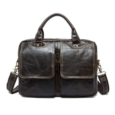 DALFR Genuine Leather Handbags Vintage Bags for Men 17 Inch Male Messenger Bags Cowhide Crossbody Bags Men Famous Brands
DALFR Genuine Leather Handbags Vintage Bags for Men 17 Inch Male Messenger Bags Cowhide Crossbody Bags Men Famous Brands