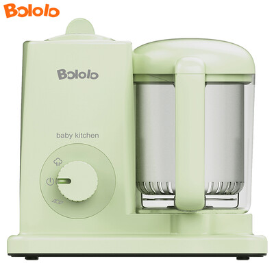 Boggle Bololo baby foods machine multi-function steam mixing machine food machine baby food supplement grinder Qinglian green
Boggle Bololo baby foods machine multi-function steam mixing machine food machine baby food supplement grinder Qinglian green