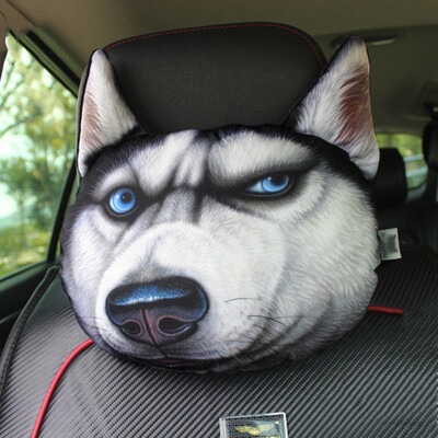 Hua 3D animal pillow car headrest lumbar pillow cartoon creative car accessories Shar Pei
Hua 3D animal pillow car headrest lumbar pillow cartoon creative car accessories Shar Pei