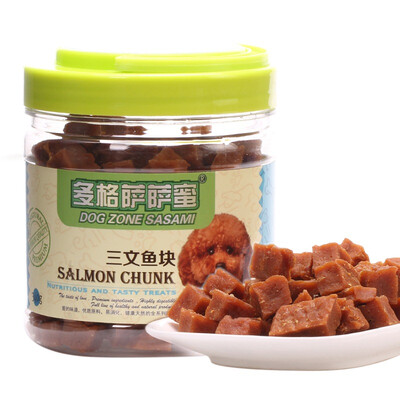 Duo Sesa honey pet food dog snack salmon pieces 340g daily nutrition meat grinding dog training dog reward
Duo Sesa honey pet food dog snack salmon pieces 340g daily nutrition meat grinding dog training dog reward