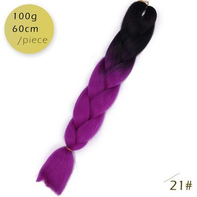 AISI HAIR 100g / pcs 24inch Kanekalon гигантский косы Волосыломбер Две тонныЦветные синтетические волосы для кукол Вязание крю
AISI HAIR 100g / pcs 24inch Kanekalon гигантский косы Волосыломбер Две тонныЦветные синтетические волосы для кукол Вязание крю