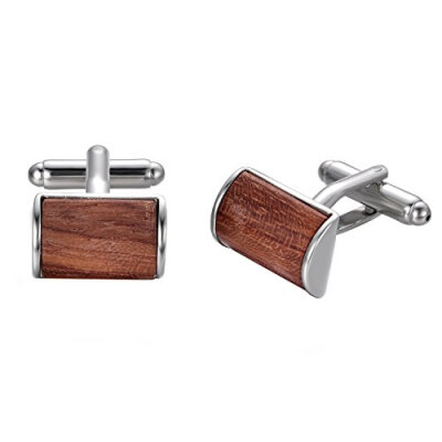 Yoursfs Wood Cufflinks Red Stainless Steel Half Cylinder Shape Geometric Cufflinks
Yoursfs Wood Cufflinks Red Stainless Steel Half Cylinder Shape Geometric Cufflinks