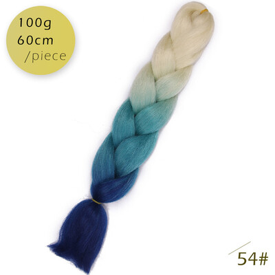 AISI HAIR 100g / pcs 24inch Kanekalon гигантский косы Волосыломбер Две тонныЦветные синтетические волосы для кукол Вязание крю
AISI HAIR 100g / pcs 24inch Kanekalon гигантский косы Волосыломбер Две тонныЦветные синтетические волосы для кукол Вязание крю