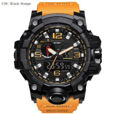 Fashion Military Sport Watches for Men Male Outdoor Waterproof Dual LED Digital Quartz Wristwatch Time Clock Gift
Fashion Military Sport Watches for Men Male Outdoor Waterproof Dual LED Digital Quartz Wristwatch Time Clock Gift
