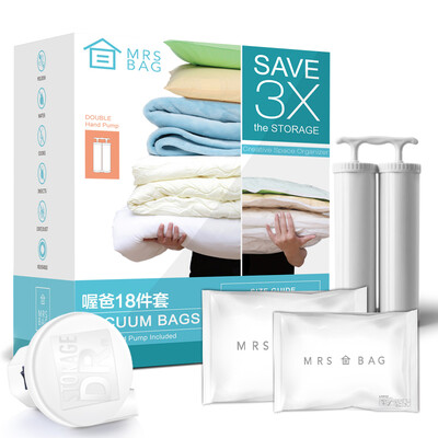 Oh dad obar compression bag vacuum storage quilts clothing finishing bags thickening environmental protection material 18 sets (8
Oh dad obar compression bag vacuum storage quilts clothing finishing bags thickening environmental protection material 18 sets (8