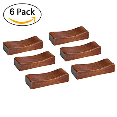 Handcrafted Wooden Chopsticks Rest or Dinner Spoon Stand Fork&Knife Holder Home Decor Set of 6Concave Shape
Handcrafted Wooden Chopsticks Rest or Dinner Spoon Stand Fork&Knife Holder Home Decor Set of 6Concave Shape