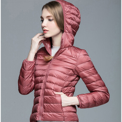 Plus Size S-3XL Ultra Light Winter Jacket 2017 Fashion Women Duck Down Coat Solid Color Hooded Zippers
Plus Size S-3XL Ultra Light Winter Jacket 2017 Fashion Women Duck Down Coat Solid Color Hooded Zippers