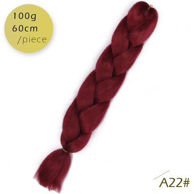 AISI HAIR 100gpcs 24inch Kanekalon Jumbo Braids Hair Ombre Two Tone Colored Synthetic Hair for Dolls Crochet Hair
AISI HAIR 100gpcs 24inch Kanekalon Jumbo Braids Hair Ombre Two Tone Colored Synthetic Hair for Dolls Crochet Hair