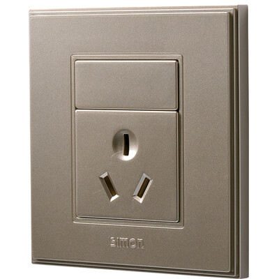 Simon Electric simon V51083-02 10A three-hole socket switch 56C Series 86-type switch socket panel bright champagne
Simon Electric simon V51083-02 10A three-hole socket switch 56C Series 86-type switch socket panel bright champagne