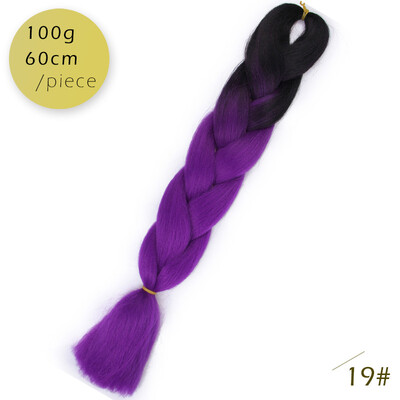AISI HAIR 100g/pcs 24inch Kanekalon Jumbo Braids Hair Ombre Two Tone Colored Synthetic Hair for Dolls Crochet Hair
AISI HAIR 100g/pcs 24inch Kanekalon Jumbo Braids Hair Ombre Two Tone Colored Synthetic Hair for Dolls Crochet Hair