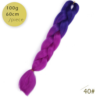 AISI HAIR Ombre Kanekalon Braiding Hair Extensions 24inch 100g Synthetic Jumbo Braids Hair Fiber Pink Purple Blue Green 1pce
AISI HAIR Ombre Kanekalon Braiding Hair Extensions 24inch 100g Synthetic Jumbo Braids Hair Fiber Pink Purple Blue Green 1pce