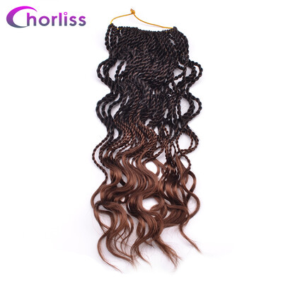 Chorliss14 inch Curly Senegalese Twist Crochet Braids 35 Roots Synthetic Braiding Hair Extension Low Temperature Fiber
Chorliss14 inch Curly Senegalese Twist Crochet Braids 35 Roots Synthetic Braiding Hair Extension Low Temperature Fiber