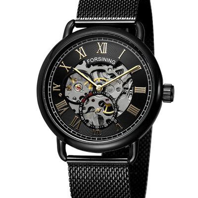 FORSINING 276 Business Men Mechanical Watch Fashion Casual Mesh Stainless Steel Strap 3ATM Waterproof Self-Winding Male Wristwatch
FORSINING 276 Business Men Mechanical Watch Fashion Casual Mesh Stainless Steel Strap 3ATM Waterproof Self-Winding Male Wristwatch