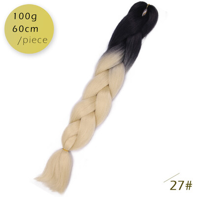 AISI HAIR 100g/pcs 24inch Kanekalon Jumbo Braids Hair Ombre Two Tone Colored Synthetic Hair for Dolls Crochet Hair
AISI HAIR 100g/pcs 24inch Kanekalon Jumbo Braids Hair Ombre Two Tone Colored Synthetic Hair for Dolls Crochet Hair