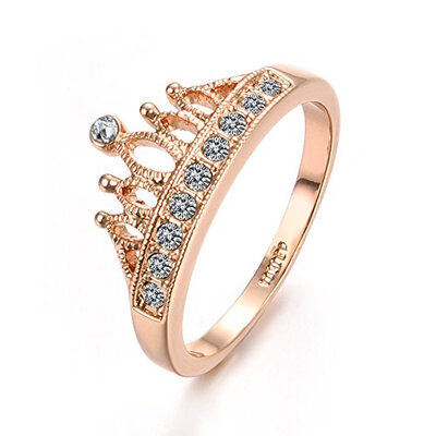 Yoursfs Tiara Crown Ring For Women Queen Wedding Engagement 18K Rose GP Fashion Jewelry
Yoursfs Tiara Crown Ring For Women Queen Wedding Engagement 18K Rose GP Fashion Jewelry