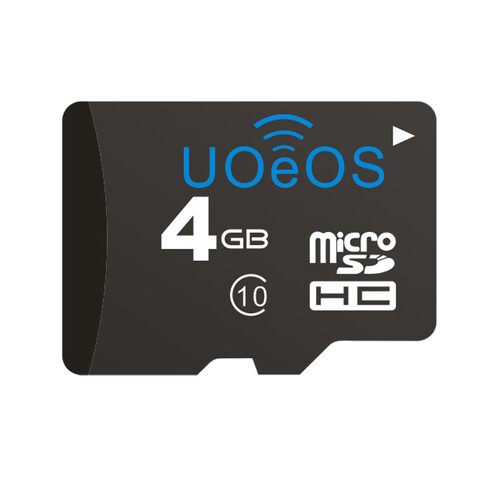 优易思64GB TF MicroSD存储卡U1 C10读速100MB/s行车记录仪监控摄像手机内存卡 4GB 标配