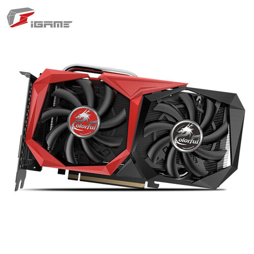 七彩虹（Colorful）GTX1660/1660Ti 6G 台式机电脑游戏显卡 GTX 1660 战斧【小身材 大性能】 6G