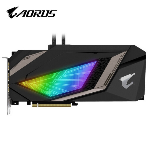 AORUS GeForce RTX 2080Ti XTREME WATERFORCE 水雕 352bit GDDR6 11G 电竞游戏显卡