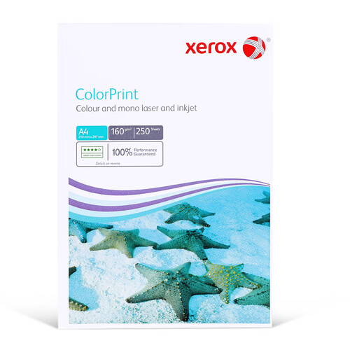 施乐(Xerox)炫美彩激纸 160g A4  250张/包