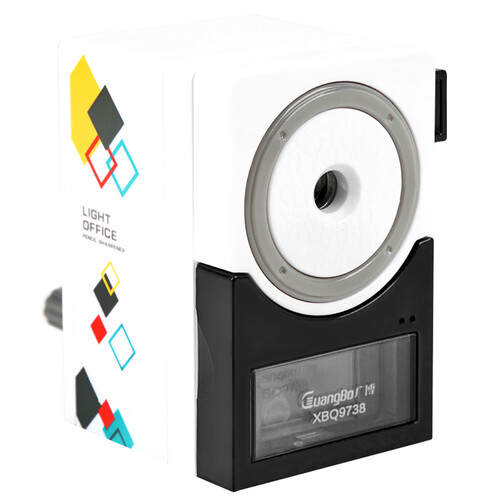广博(GuangBo)手摇学生削笔器卷笔刀文具用品 白色XBQ9738
