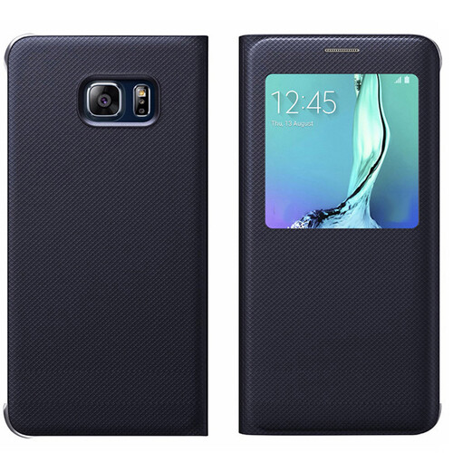 京东超市古匠（GUJIANG）翻盖手机皮套手机壳 适用于三星Galaxy S6/S6edge/S6edge+ S6Edge+-G9280-5.7英寸金刚黑