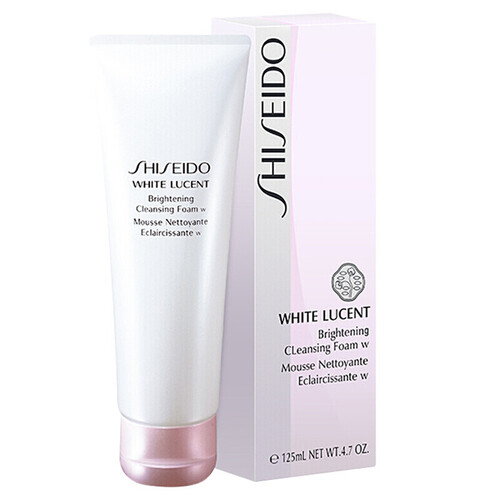 资生堂 （Shiseido）透亮美肌洗面膏125ml （洗面奶 洁面膏 清洁保湿 去角质 提亮肤色 护肤品 化妆品）