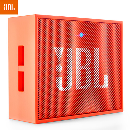 JBL GO 音乐金砖 便携式蓝牙音箱 低音炮 户外音箱 迷你小音响 可免提通话 活力橙