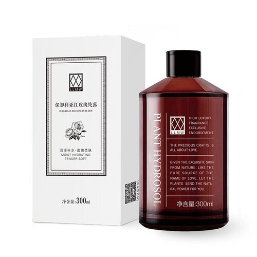 美白方程式（WHITENING XEQ） 德沃XEQ玻尿酸原液100ml保湿补水面部紧致精华乳液 保加利亚红玫瑰纯露300ml