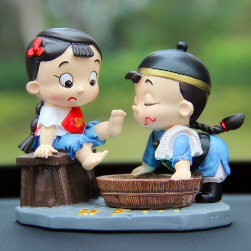 京东超市送女友女朋友老婆爱人媳妇创意实用生日礼物国庆节重阳节送男友朋友老公一周年100天恋爱纪念日情侣小摆件 知足