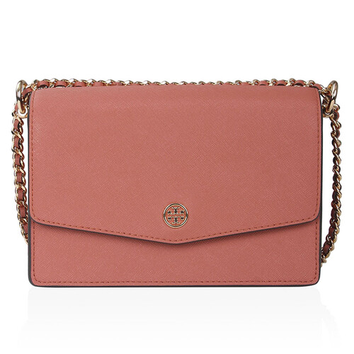 TORY BURCH 托里·伯奇 奢侈品 TB女包 女士砖红色牛皮手提单肩包 50212 235