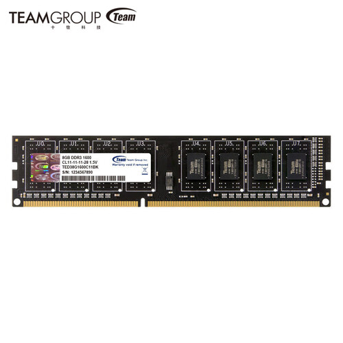 十铨(Team)DDR3 1600 8G 台式机内存