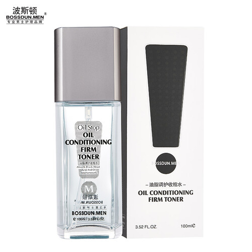 波斯顿男士油脂调护收缩水100ml（控油补水保湿 男士爽肤水 收缩毛孔）