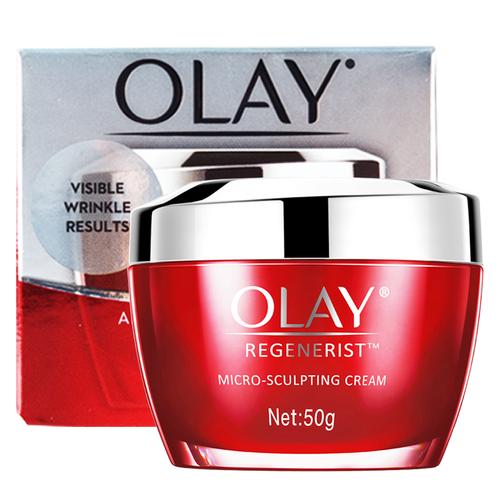 OLAY玉兰油大红瓶  新生塑颜金纯面霜50g 保湿抗皱补水保湿提拉紧致润肤霜