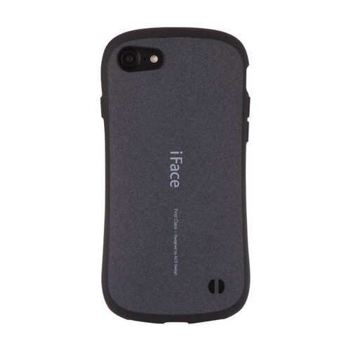iFace正品磨砂壳苹果8手机壳iPhone7Plus硅胶套8p简约全包防摔i7男女8plus i7/i8 磨砂灰色