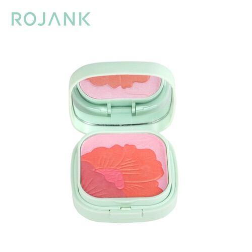 茹妆（ROJANK） 胭脂腮红花漾塑颜烤粉腮红10g 修颜立体 裸妆 橘粉 高光修容 『08#艳阳暖橘』