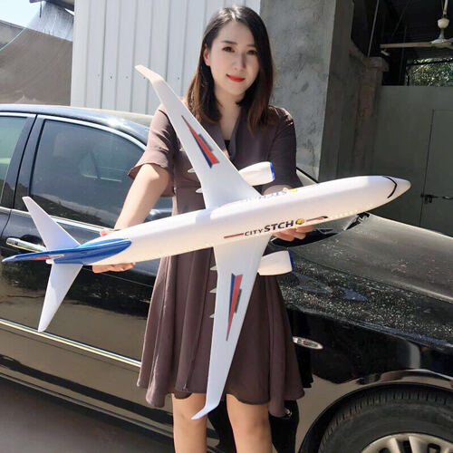玩具飞机 儿童超大号空中巴士小孩男孩惯性滑行仿真a380客机模型礼物玩具 60电动万向10处发光音乐充电套装