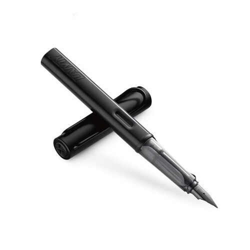 海囤全球凌美（LAMY）钢笔签字笔墨水笔Al-star恒星系列时尚商务墨水笔 德国原装进口 炭黑色F尖（不带吸墨器）